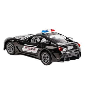 ماشین کنترلی شارژی پلیس مشکی مقیاس 1:16 Remote Control RC Police Car UD2502A_اسباب بازی